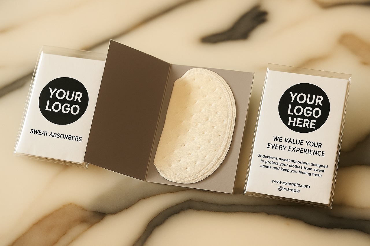 Customised sweat absorber packaging